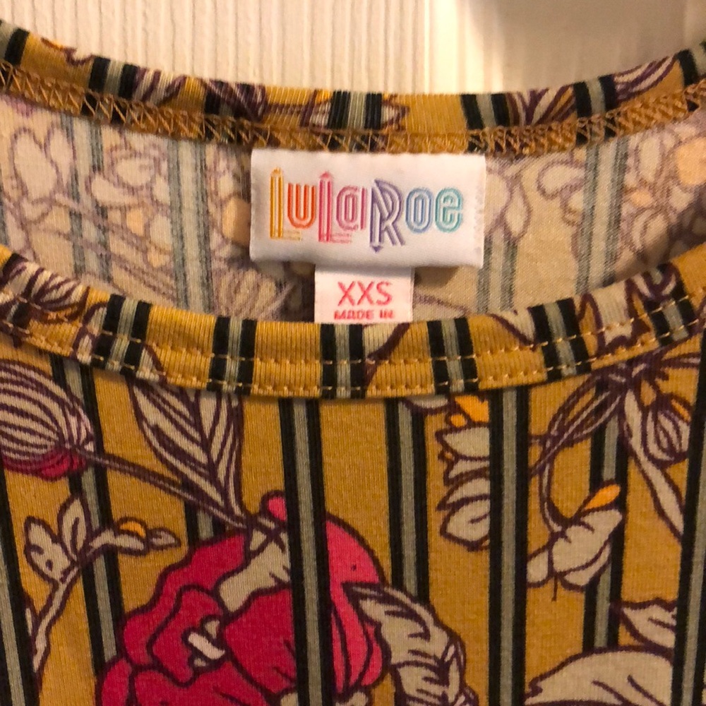 Lularoe xxs carly dress NWOT never worn